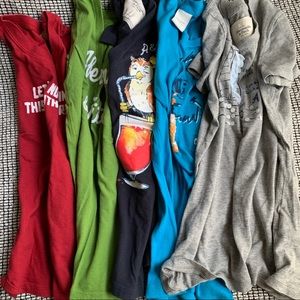VINTAGE A&F, Hollister, Gilly Hicks t-shirt bundle